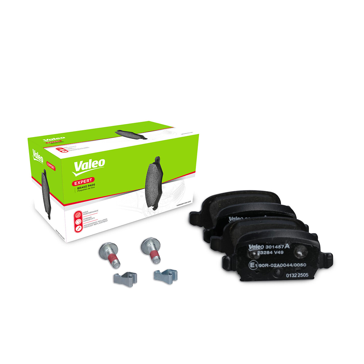Jeu de 4 plaquettes de frein VALEO ref. 301457A